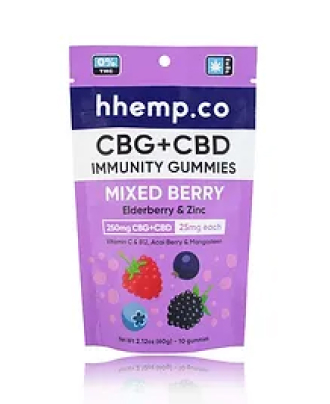 Hemp CBG + CBD   Immunity Gummies